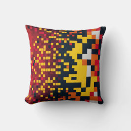 Dynamik der Pixelexplosion Kissen