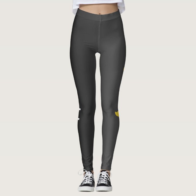 Dynamik Hochleistungs-Sportbelag Leggings (Vorderseite)