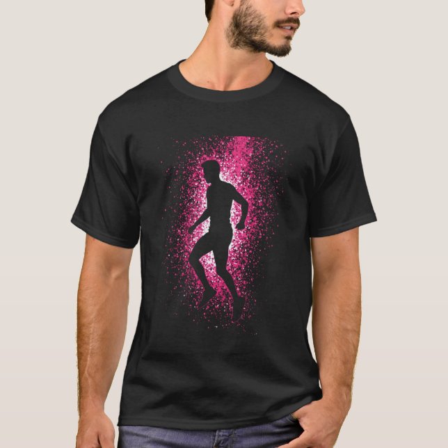 Dynamik Silhouette Sport T-Shirt (Vorderseite)