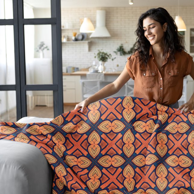 Dynamik Symmetry Artistic Fleecedecke (Von Creator hochgeladen)