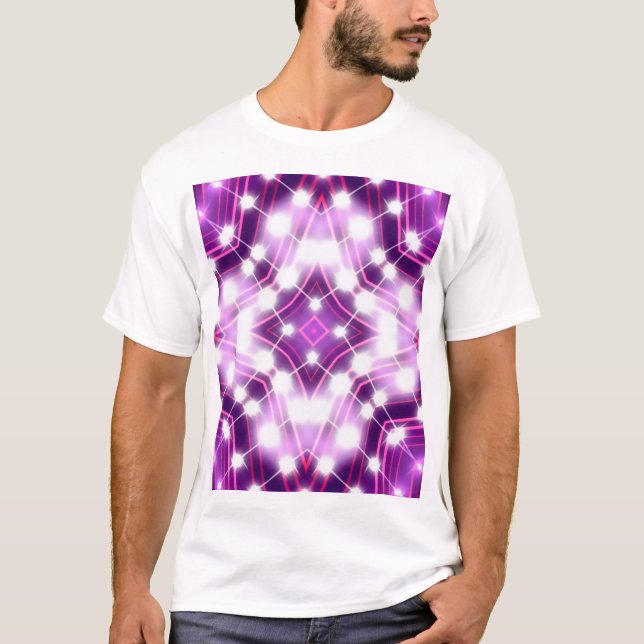 Dynamische Bodenbeleuchtung T-Shirt (Vorderseite)