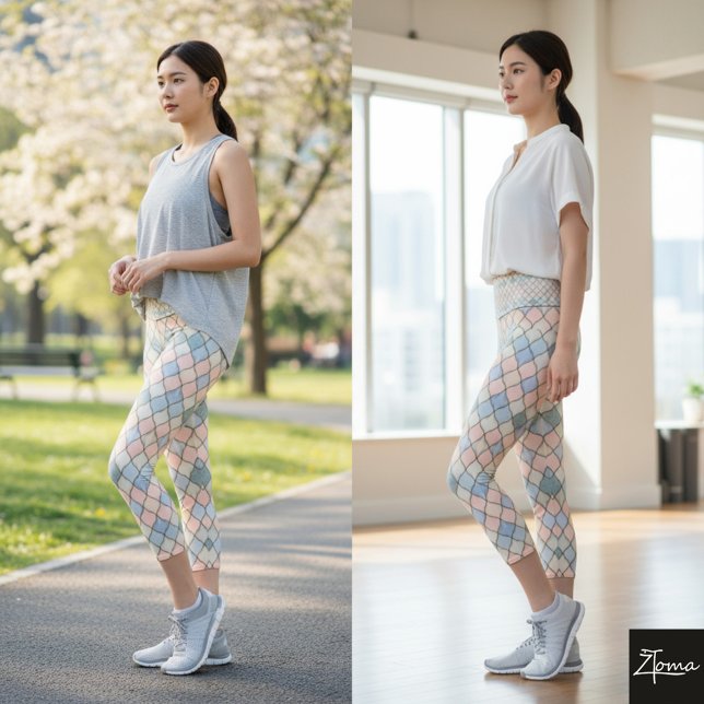 Dynamische Duo Capri Leggings (Von Creator hochgeladen)