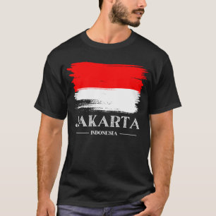 dynamische Energie von Jakarta, Indonesien T-Shirt