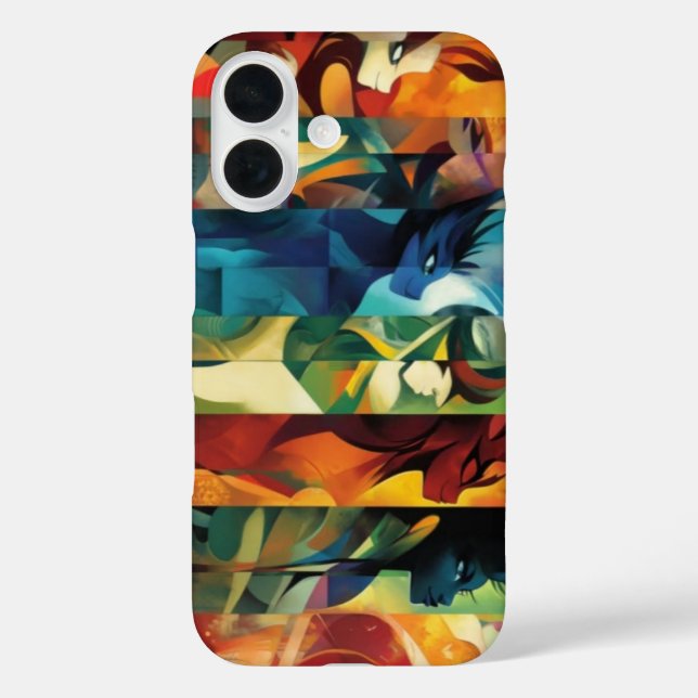 Dynamische Essenz: Wächter des Spektrums Case-Mate iPhone Hülle (Rückseite)