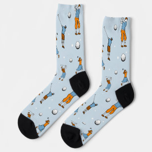 Dynamische Golfer- und Golfbälle Socken