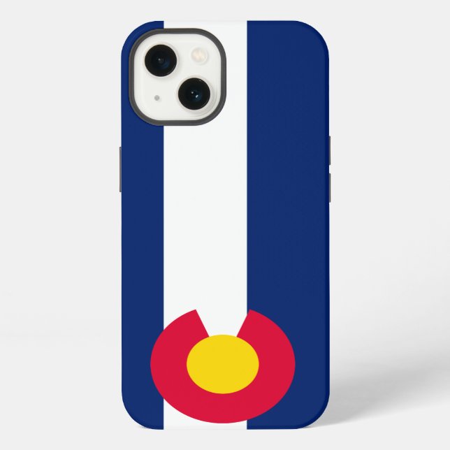 Dynamische Grafik der Flagge des US-Bundesstaates  iPhone Hülle (Rückseite)