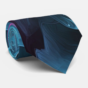 Dynamische mehrfarbige Rauchdesign-Krawatte Krawatte