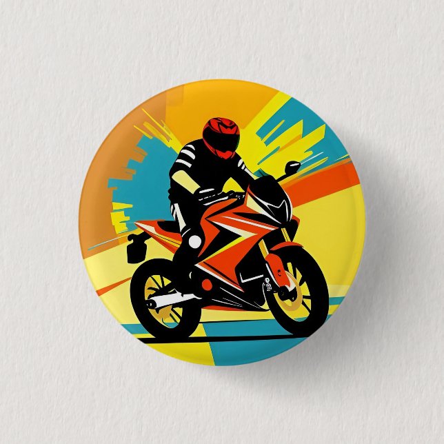 Dynamische Motorradabbildung mit dem Fahrer Button (Vorderseite)