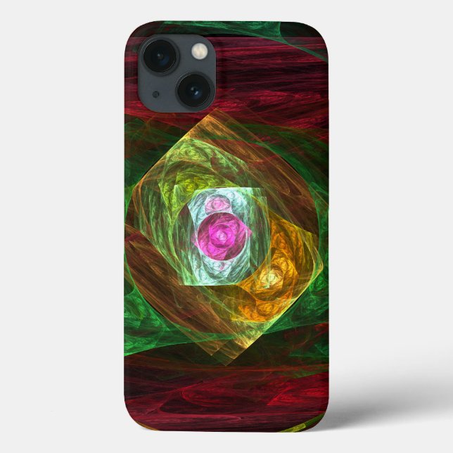 Dynamische Verbindungen Abstrakte Kunst Case-Mate iPhone Hülle (Rückseite)
