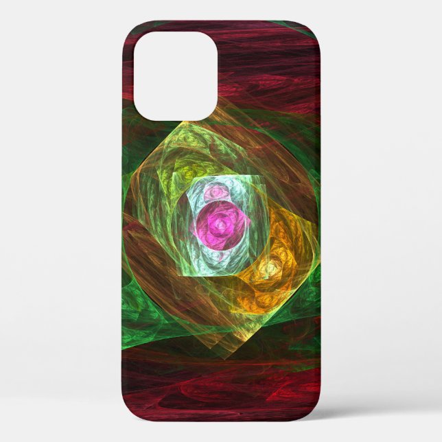 Dynamische Verbindungen Abstrakte Kunst Case-Mate iPhone Hülle (Rückseite)