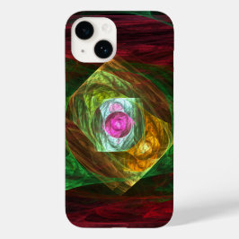 Dynamische Verbindungen Abstrakte Kunst Case-Mate iPhone 14 Hülle