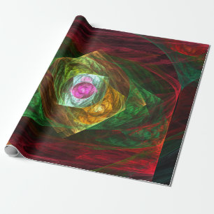 Dynamische Verbindungen Abstrakte Kunst Geschenkpapier