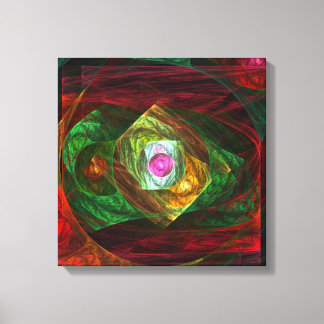 Dynamische Verbindungen Abstrakte Quad-Canvas-Druc Leinwanddruck