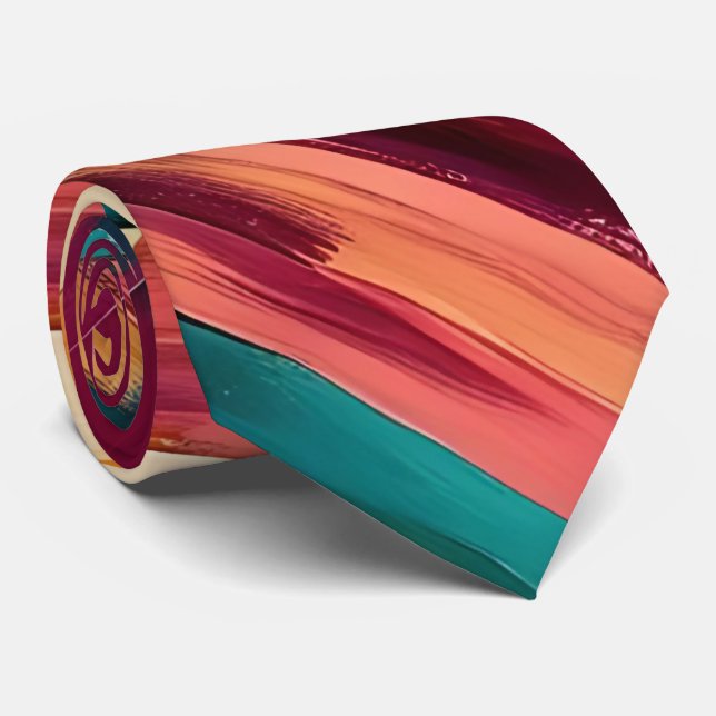 Dynamischer Farbton Krawatte (Gerollt)