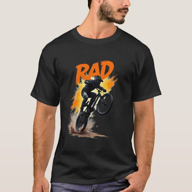 Dynamischer Rad BMX Airborne T-Shirt (Vorderseite)