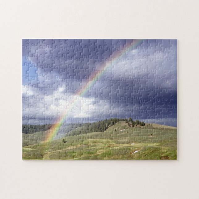 Dynamischer Regenbogen Puzzle (Horizontal)