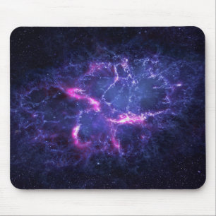 Dynamischer Weltraum-Nebel-Kosmos-Bild Mousepad
