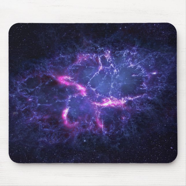 Dynamischer Weltraum-Nebel-Kosmos-Bild Mousepad (Vorne)
