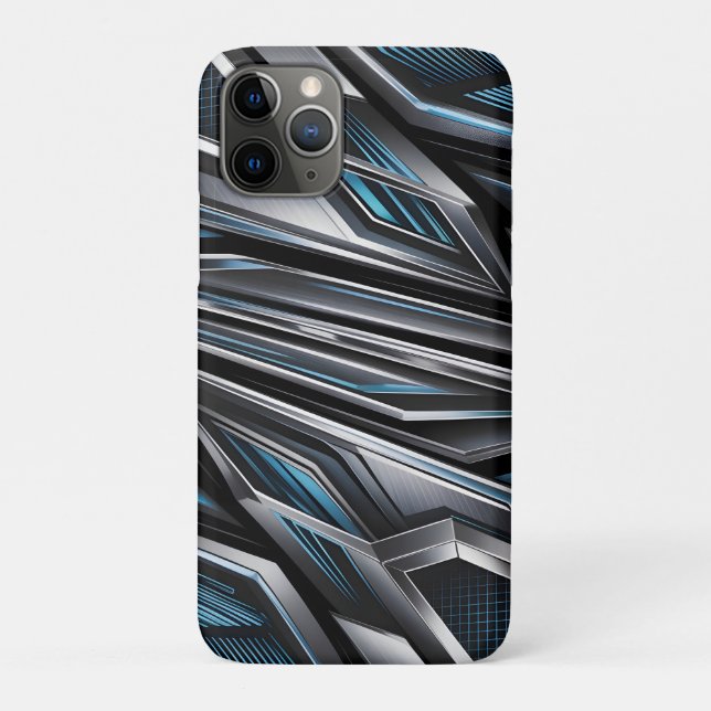 Dynamisches abstraktes Design von ineinandergreife Case-Mate iPhone Hülle (Rückseite)
