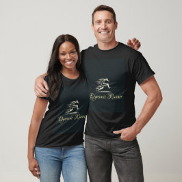 Dynamisches Ausführen der Silhouette T-Shirt