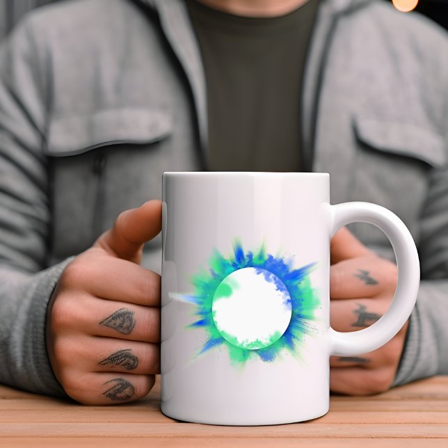 Dynamisches Design: Dekorative Tasse von explosion (Von Creator hochgeladen)