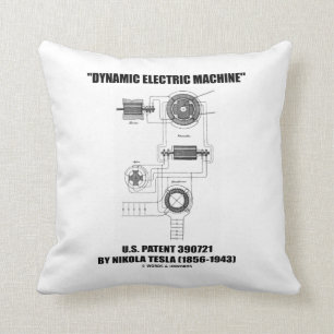 Dynamisches elektrisches Maschine US-Patent Nikola Kissen