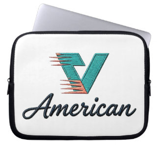 Dynamisches modernes Emblem-Design für Bewegung Laptopschutzhülle