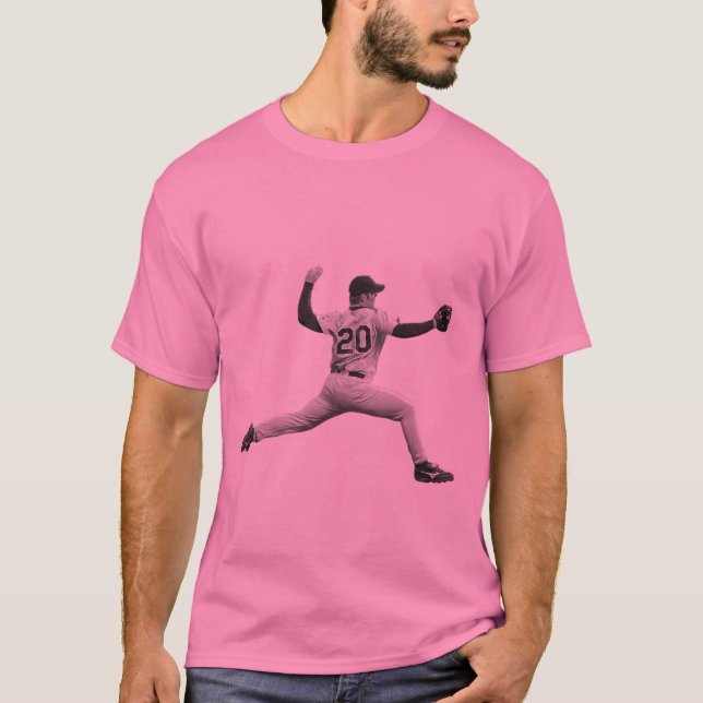 Dynamisches Sportaktionsdesign T-Shirt (Vorderseite)