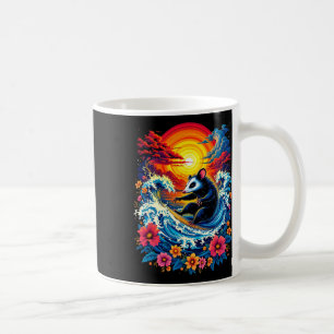 Dynamisches Tier-Surfen Kaffeetasse