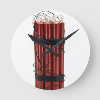 Dynamit Runde Wanduhr