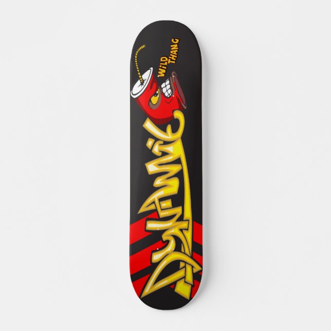 Dynamit-Skateboard Skateboard (Vorne)