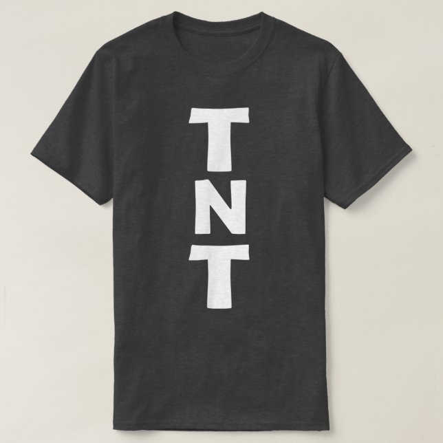 Dynamite Tnt Easy Last Minute Halloween Kostüm 19 T-Shirt (Design vorne)
