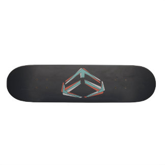 Dynamo-Schwarzes Skateboard