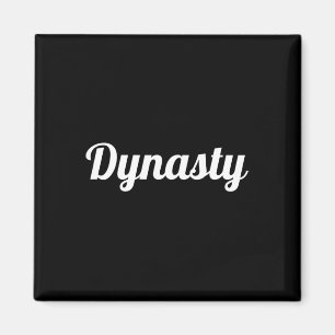 Dynastie coole Basketball-Baseball Magnet