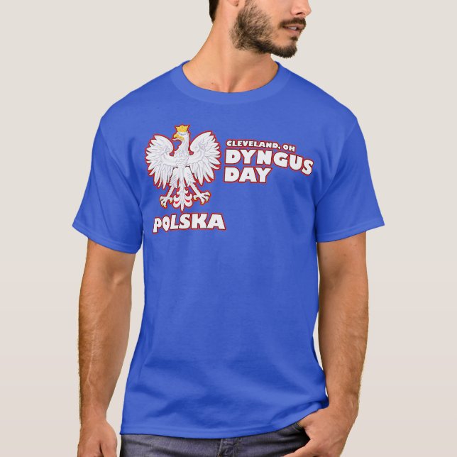 Dyngus Day Cleveland OH Polska T - Shirt (Vorderseite)