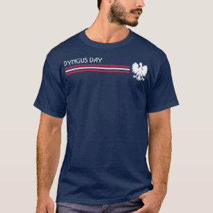 Dyngus Day gestreifte Retro Vintage T-Shirt