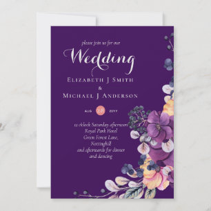 Dynsty Lila Ginger Floral Wedites Envel