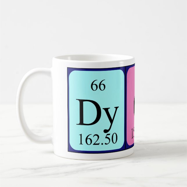 Dyon Periodenname Tasse (Links)