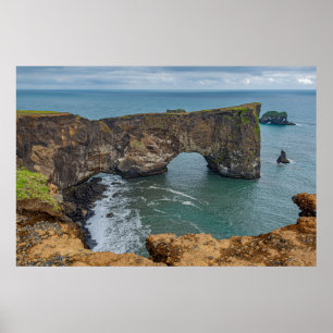Dyrhólaey Island Poster