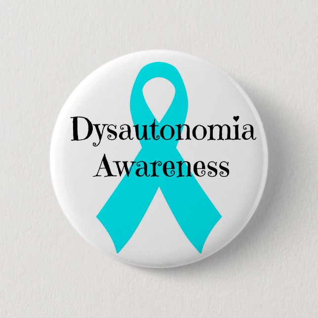 Dysautonomia Bewusstsein Button (Vorderseite)
