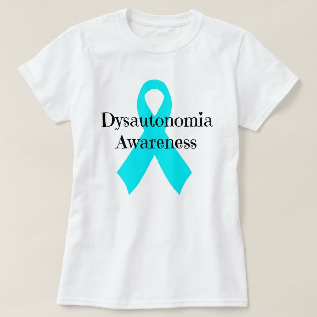 "Dysautonomia Bewusstseins" T-Stück T-Shirt (Design vorne)
