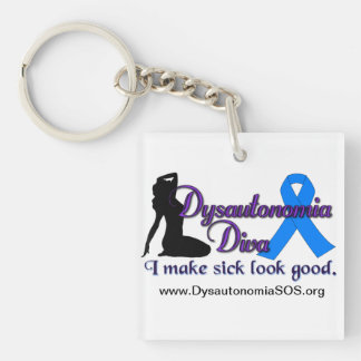 Dysautonomia Diva-Schlüsselanhänger Schlüsselanhänger