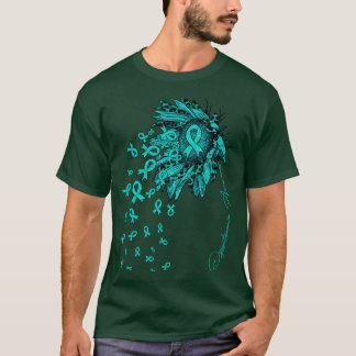 Dysautonomie Awareness Sonnenblumen Bänder Blume f T-Shirt