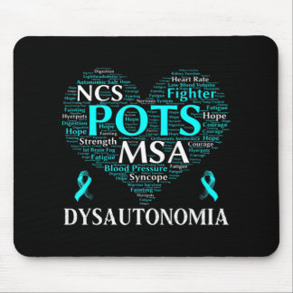 Dysautonomie Bewusstseinsbildung Aquamariner Multi Mousepad
