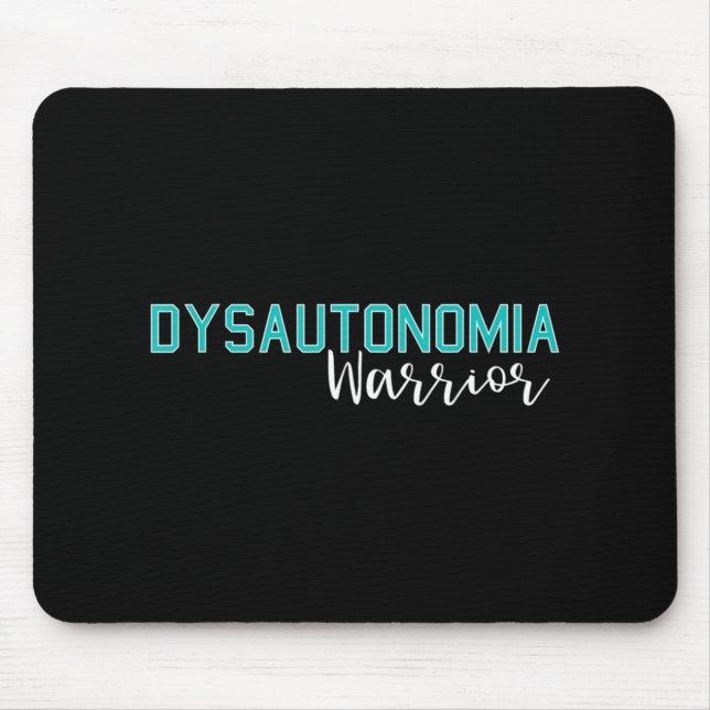 Dysautonomie Sensibilisierungsmonat POTS HyperPOTS Mousepad (Vorne)