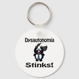 Dysautonomie Stinkt Skunk-Bewusstseins-Design Schlüsselanhänger