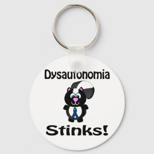 Dysautonomie Stinkt Skunk-Bewusstseins-Design Schlüsselanhänger