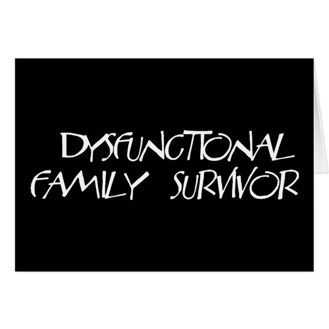 Dysfunktionelle Familie (Vorderseite (Horizontal))