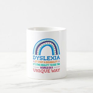 Dyslexia Awareness Dyslexic Kaffeetasse