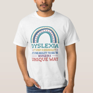 Dyslexia Awareness Dyslexic T-Shirt